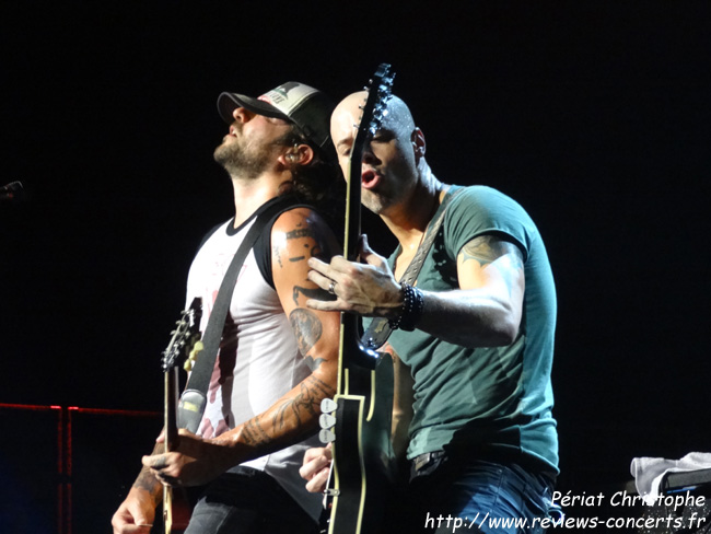 Daughtry au Znith de Paris le 7 septembre 2012