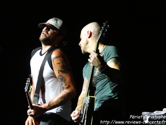 Daughtry au Znith de Paris le 7 septembre 2012