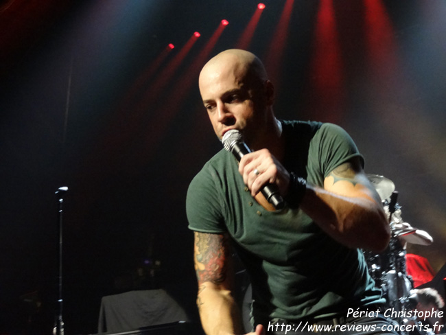 Daughtry au Znith de Paris le 7 septembre 2012