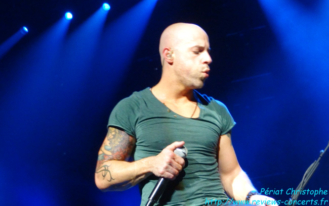 Daughtry au Znith de Paris le 7 septembre 2012