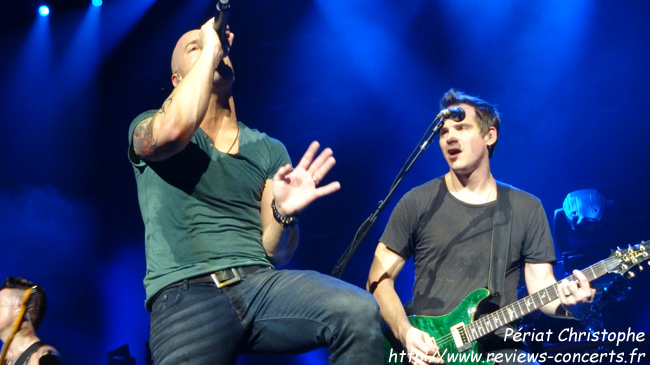 Daughtry au Znith de Paris le 7 septembre 2012