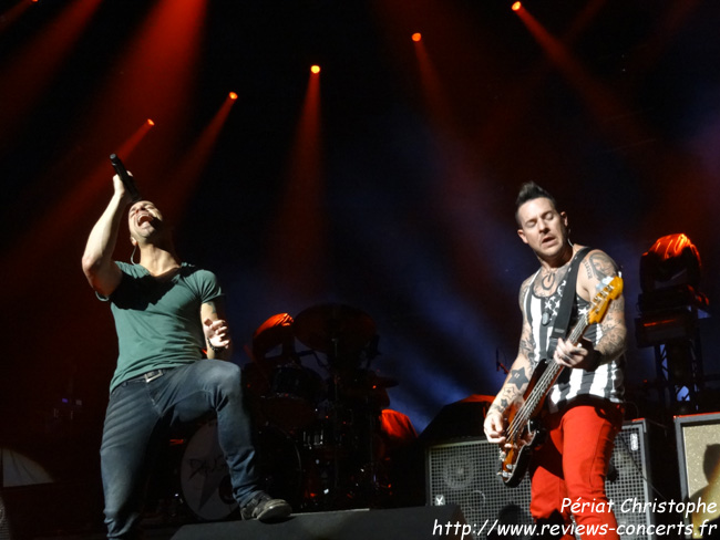 Daughtry au Znith de Paris le 7 septembre 2012