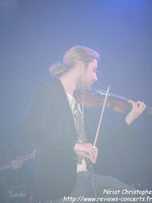 David Garrett au Divan du Monde de Paris le 24 novembre 2011