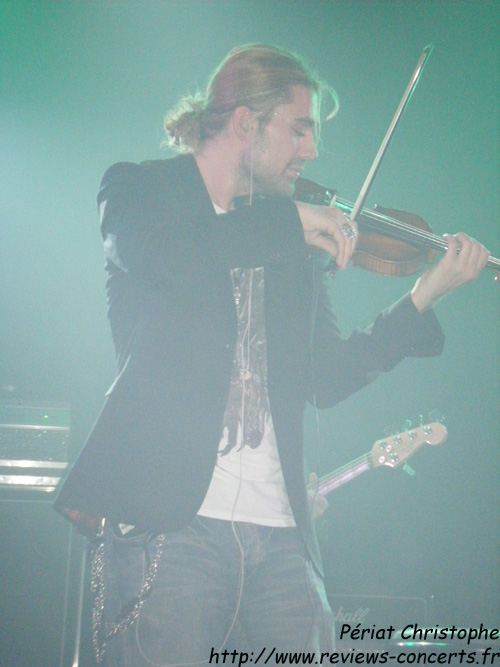 David Garrett au Divan du Monde de Paris le 24 novembre 2011