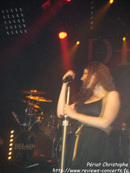 Delain  l'Alhambra de Paris le 11 mai 2012