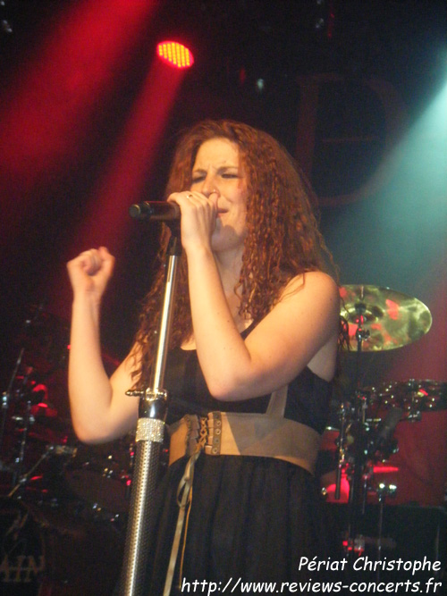 Delain  l'Alhambra de Paris le 11 mai 2012