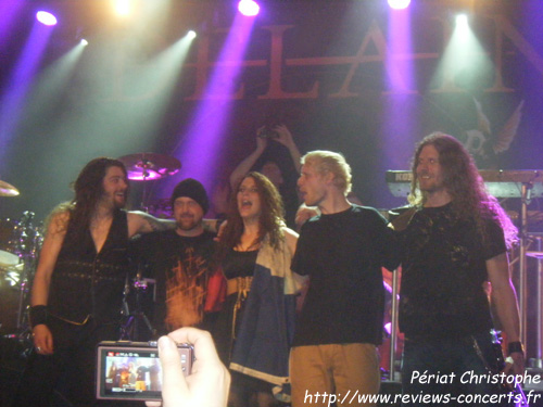 Delain  l'Alhambra de Paris le 11 mai 2012