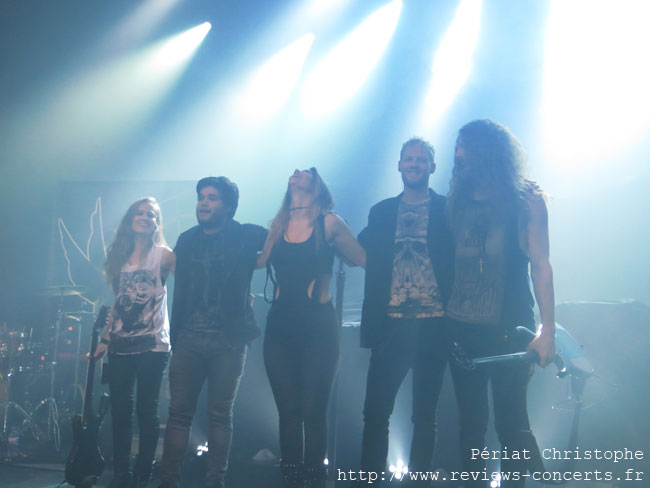 Delain au Bataclan de Paris le 14 janvier 2015