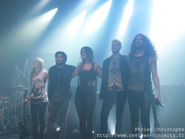 Delain au Bataclan de Paris le 14 janvier 2015