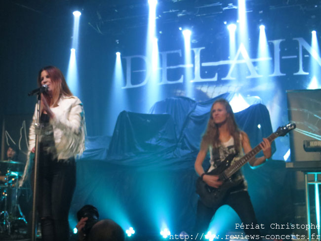 Delain au Bataclan de Paris le 14 janvier 2015