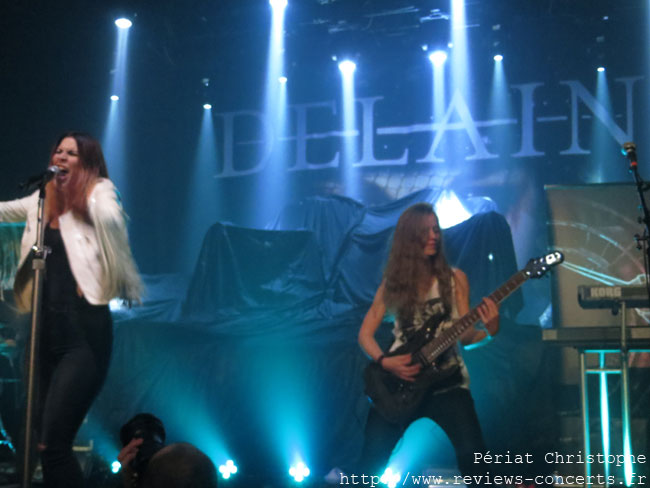 Delain au Bataclan de Paris le 14 janvier 2015