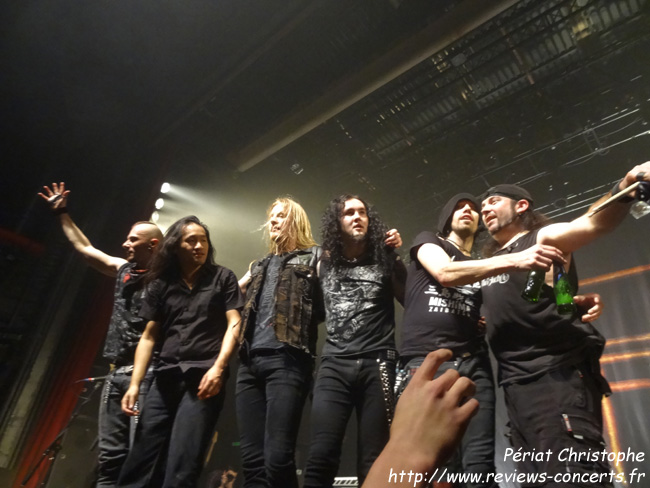 DragonForce  la Cigale de Paris le 22 novembre 2012