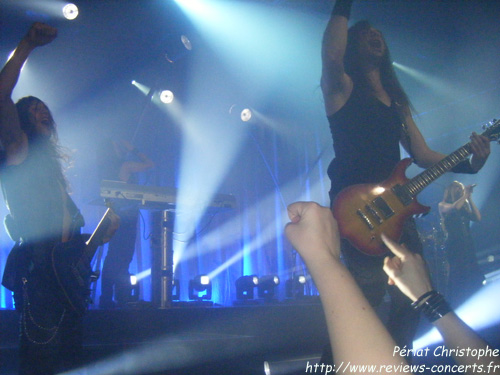 Epica aux Docks de Lausanne le 14 avril 2012