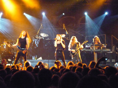 Epica  l'Elyse Montmartre de Paris le 13 novembre 2007