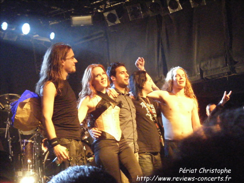 Epica  l'Elyse Montmartre le 21 novembre 2008