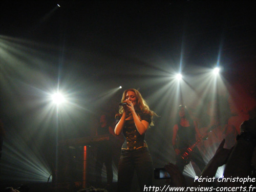 Epica  l'Elyse Montmartre de Paris le 28 octobre 2010