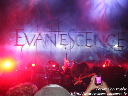 Evanescence  l'Olympia de Paris le 16 novembre 2011