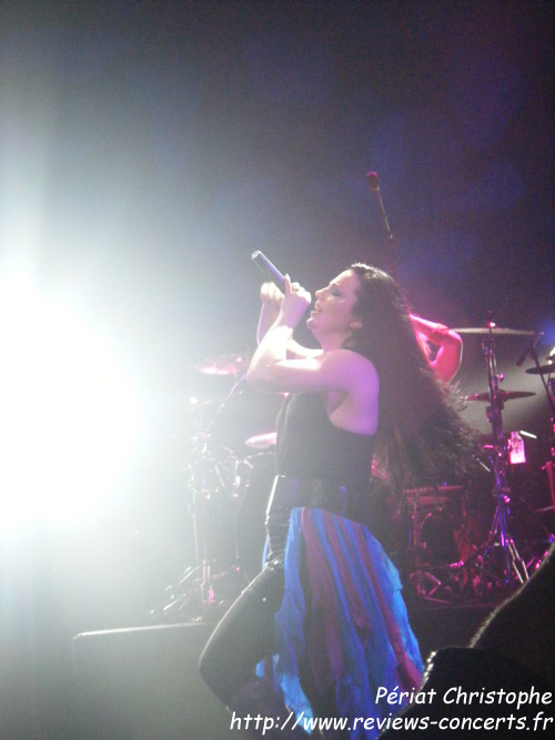 Evanescence  l'Olympia de Paris le 16 novembre 2011