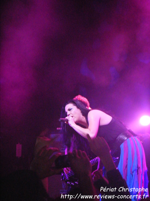 Evanescence  l'Olympia de Paris le 16 novembre 2011