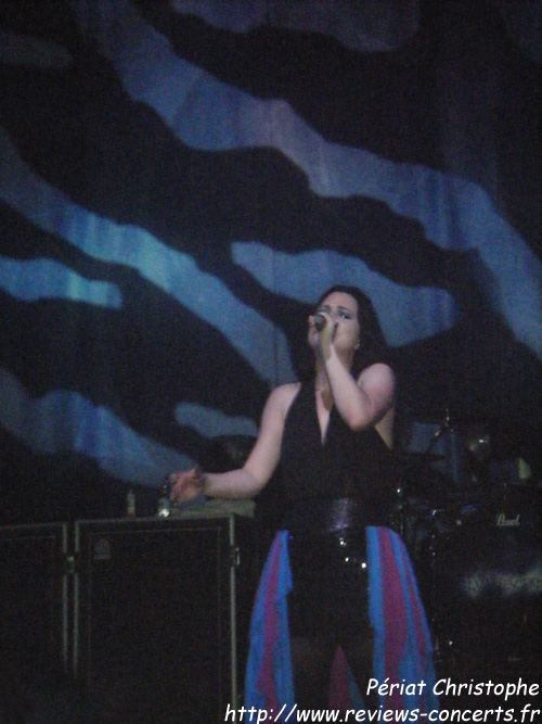 Evanescence  l'Olympia de Paris le 16 novembre 2011