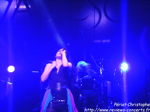 Evanescence  l'Olympia de Paris le 16 novembre 2011