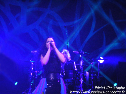 Evanescence  l'Olympia de Paris le 16 novembre 2011