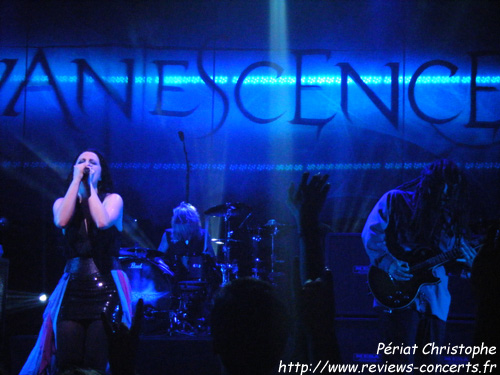 Evanescence  l'Olympia de Paris le 16 novembre 2011