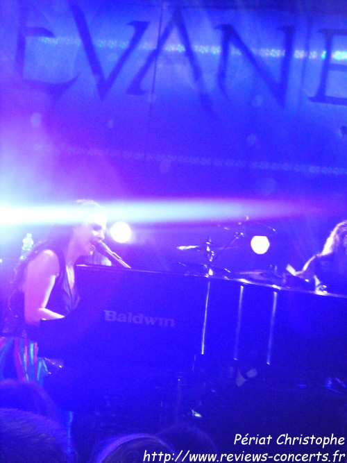 Evanescence  l'Olympia de Paris le 16 novembre 2011