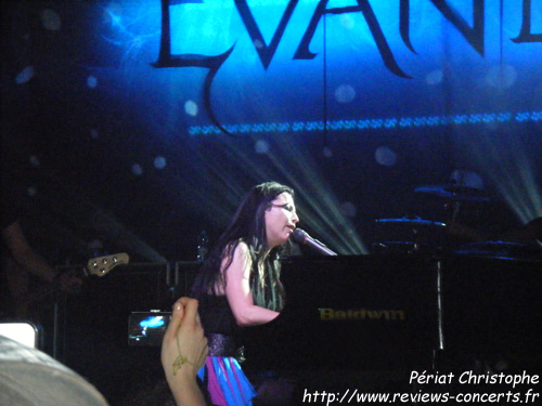 Evanescence  l'Olympia de Paris le 16 novembre 2011