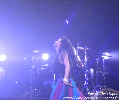 Evanescence  l'Olympia de Paris le 16 novembre 2011