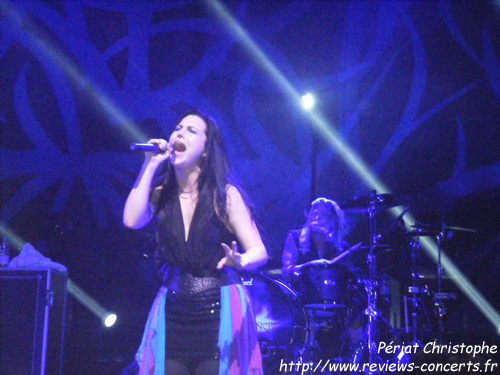 Evanescence  l'Olympia de Paris le 16 novembre 2011