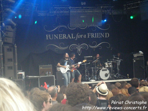 Funeral For A Friend au Caribana Festival de Crans-sur-Nyon le 10 juin 2010