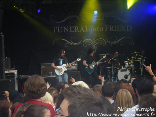 Funeral For A Friend au Caribana Festival de Crans-sur-Nyon le 10 juin 2010