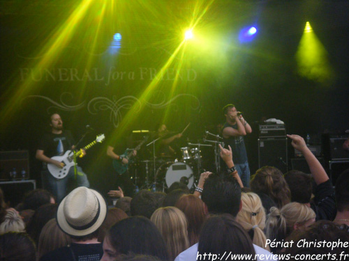 Funeral For A Friend au Caribana Festival de Crans-sur-Nyon le 10 juin 2010