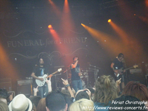 Funeral For A Friend au Caribana Festival de Crans-sur-Nyon le 10 juin 2010