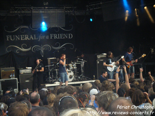 Funeral For A Friend au Caribana Festival de Crans-sur-Nyon le 10 juin 2010