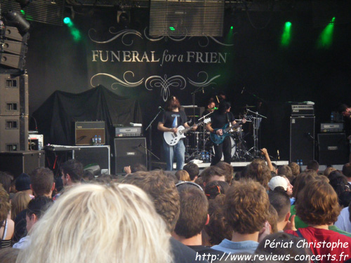 Funeral For A Friend au Caribana Festival de Crans-sur-Nyon le 10 juin 2010