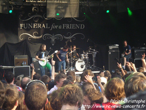 Funeral For A Friend au Caribana Festival de Crans-sur-Nyon le 10 juin 2010