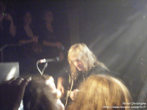 Gotthard  la Maroquinerie de Paris le 29 novembre 2009