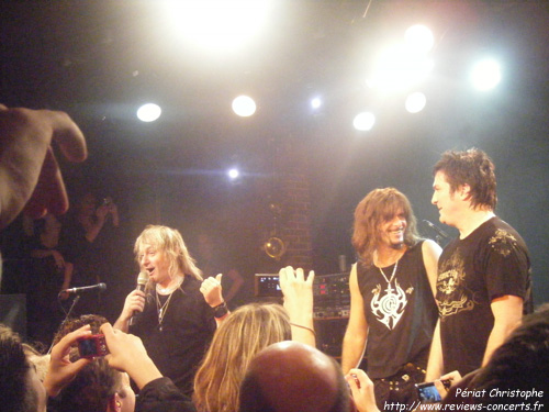 Gotthard  la Maroquinerie de Paris le 29 novembre 2009