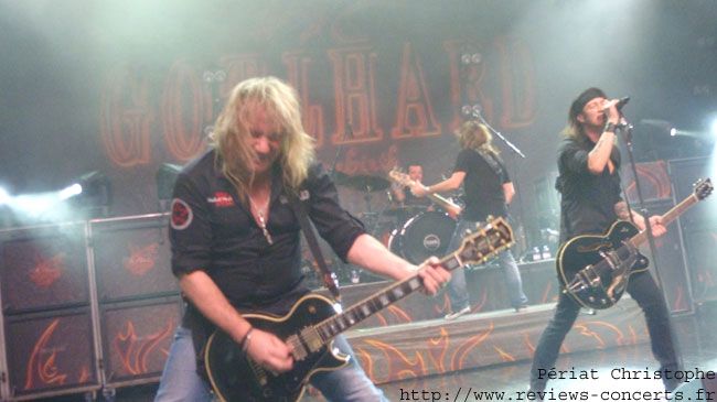 Gotthard  la Salle Mtropole de Lausanne le 6 dcembre 2012