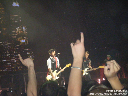 Green Day  Paris-Bercy le 4 octobre 2009