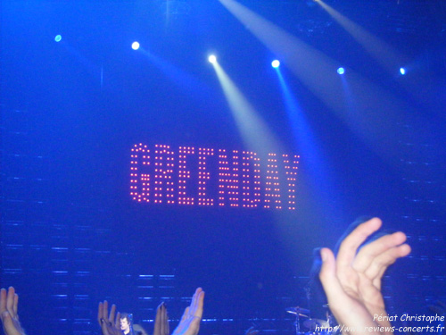 Green Day  Paris-Bercy le 4 octobre 2009