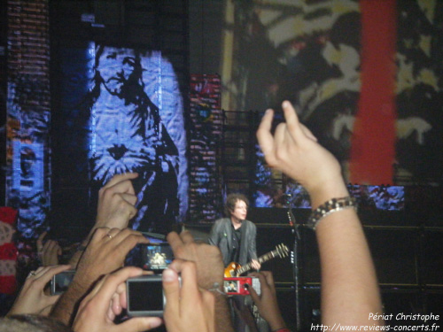 Green Day  Paris-Bercy le 4 octobre 2009