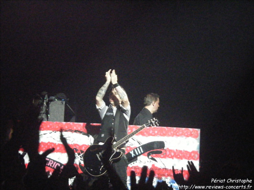 Green Day  Paris-Bercy le 4 octobre 2009