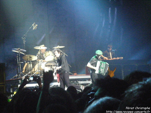 Green Day  Paris-Bercy le 4 octobre 2009