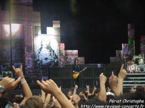 Green Day au Parc des Princes de Paris le 26 juin 2010