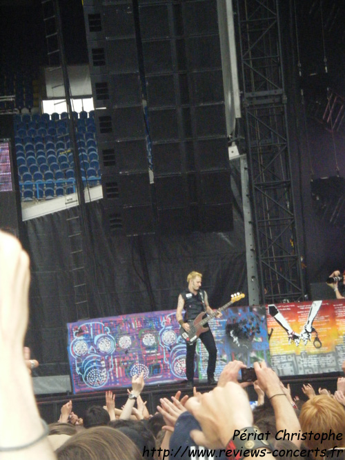 Green Day au Parc des Princes de Paris le 26 juin 2010