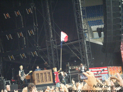 Green Day au Parc des Princes de Paris le 26 juin 2010