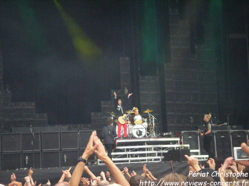 Green Day au Parc des Princes de Paris le 26 juin 2010